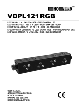 HQ Power VDPL121RGB Manual de usuario