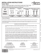 American Standard 3186128ST-4.020 Instrucciones de operación