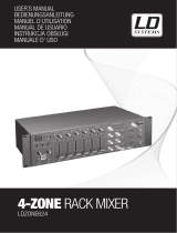 LD Systems 2-zone LDzone423 Manual de usuario