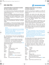 Sennheiser EW 500 G2 El manual del propietario