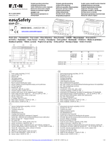Eaton easySafety ES4P-221-DMXX1 Manual de usuario