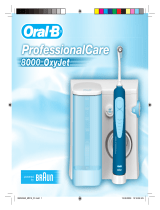 Braun Professional Care 8000 OxyJet Manual de usuario