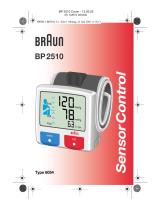 Braun 6054 BP2510 SensorControl El manual del propietario