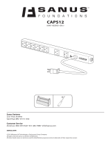 Sanus CAPS12 Manual de usuario