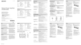 Sony XM-GTX6040 Manual de usuario