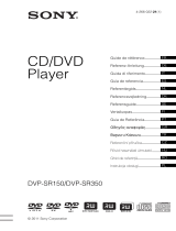 Sony DVP-SR150 El manual del propietario