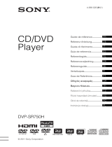 Sony DVP-SR750H El manual del propietario