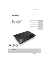 Sony BDP-S1100 El manual del propietario