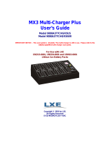 LXE MX3 Multi-Charger Plus 9000A377CHGR5WW Manual de usuario