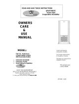 Essick TD6 710 Owner's Care & Use Manual