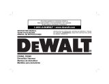 DeWalt D25961K Manual de usuario