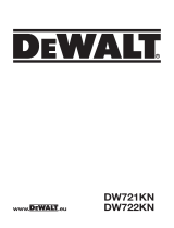 DeWalt DW722KN El manual del propietario