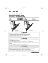 Hikoki NR 83A2 (Y) Manual de usuario