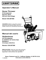 Craftsman 536887990 El manual del propietario
