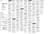 Sony ICF-C212 El manual del propietario