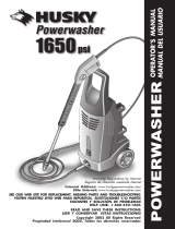 Husky PowerWasher Manual de usuario