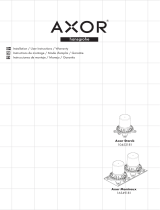 Axor 10452181 Rough, Freestanding Tub Filler Assembly Instruction