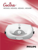 Philips hd 2431 cucina Manual de usuario