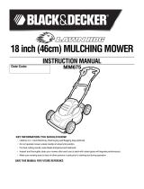 Black & Decker MM675 Manual de usuario