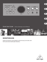 Behringer MONITOR2USB Manual de usuario
