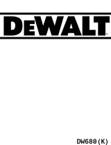 DeWalt DW680 Manual de usuario