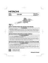 Hitachi CS 40Y Manual de usuario