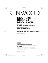 Kenwood KDC-128CR Manual de usuario