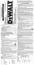 DeWalt DC012-CL Manual de usuario