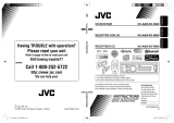 JVC A805 - KD Radio / CD Manual de usuario
