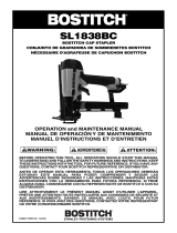 Bostitch SL1838BC Manual de usuario