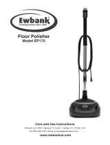 Ewbank EP170 Manual de usuario