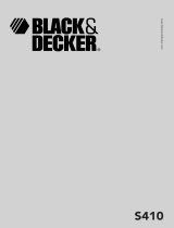 Black & Decker S410 El manual del propietario