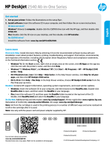 HP Deskjet Ink Advantage 2540 All-in-One Printer series El manual del propietario