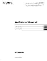 Sony SU-PW3M Manual de usuario