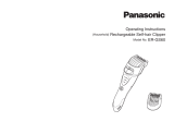 Panasonic ER-GS60 El manual del propietario