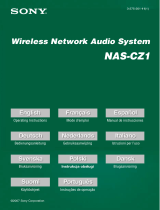 Sony NAS-CZ1 El manual del propietario