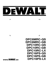 DeWalt DPC10RC Manual de usuario