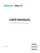 Hisense 40H4C Manual de usuario