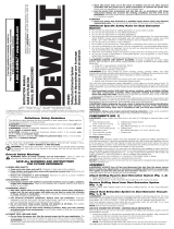 DeWalt DWH050 El manual del propietario