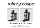 Robot Coupe J80 Ultra Operating Instructions Manual