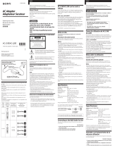 Sony AC-L200 Instrucciones de operación