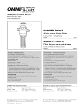 OmniFilter U25 D series Installation Instructions Manual