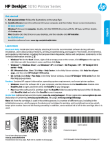 HP Deskjet 1010 Printer series El manual del propietario