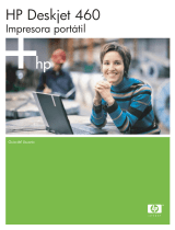 HP Deskjet 460 Mobile Printer series El manual del propietario