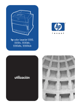 HP Color LaserJet 5550 Printer series El manual del propietario