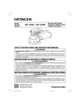 Hitachi SV13YB Manual de usuario