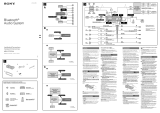 Sony MEX-BT3700U Quick Start Guide and Installation