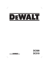 DeWalt DC509 Manual de usuario