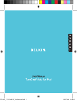 Belkin TUNECAST AUTO 3 #F8Z182EABLK El manual del propietario
