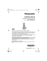 Panasonic KXTGA101 Instrucciones de operación